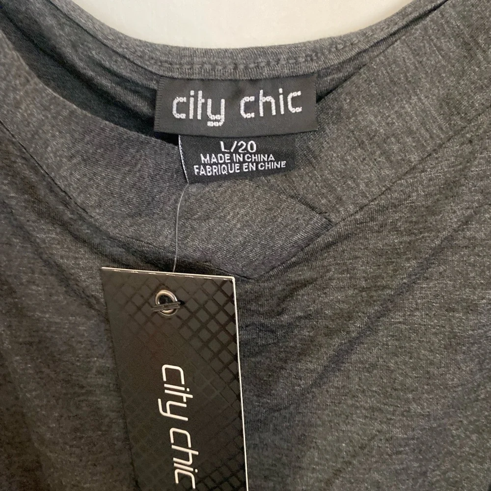 NWT city chic size large/20 camisole pajama top